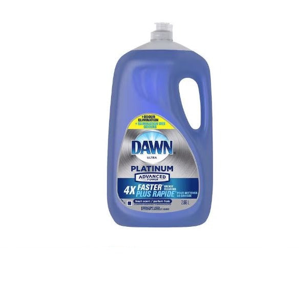 Dawn Ultra Platinum Advanced Power, Fresh Scent Dishwashing Liquid  2.66L