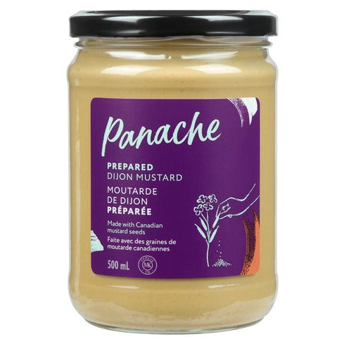 Panache Whole Grain Old Style Dijon Mustard 500mL