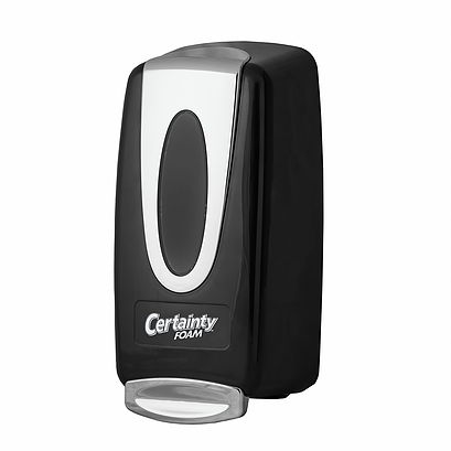 Foaming Hand Soap Dispenser Wall Mount Black w/Chrome PREORDER ITEM