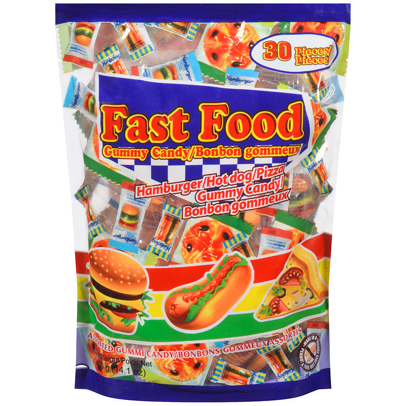 Fast Food Gummy Candy  30pcs