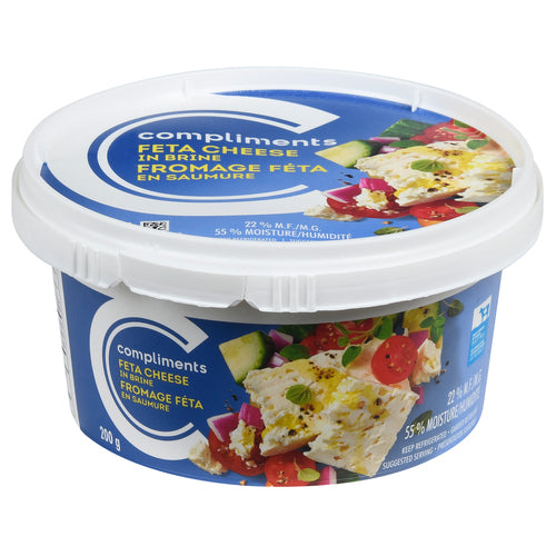Compliments Feta in Brine 200g