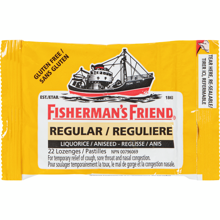 Fisherman's Friends Regular Gluten Free Liquorice 22ct