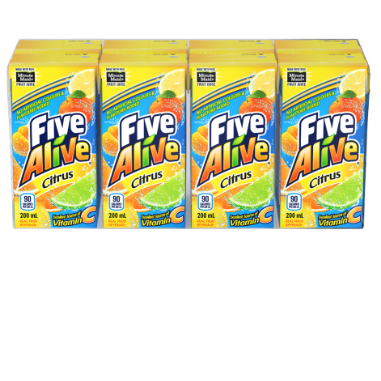 Minute Maid Five Alive Citrus Juice 200ml x 8ct