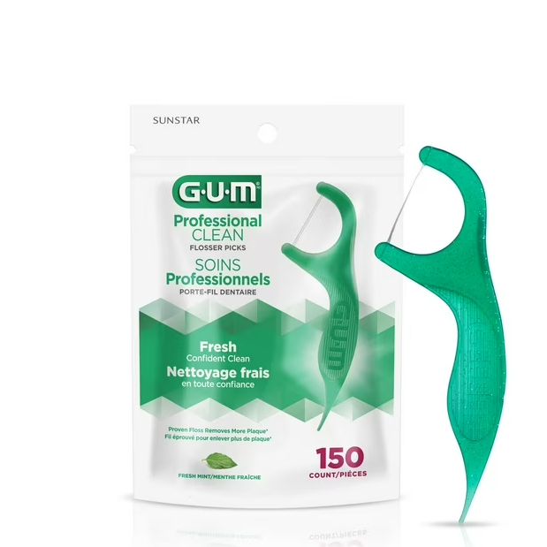 G-U-M Professional Clean Flossers 150ct