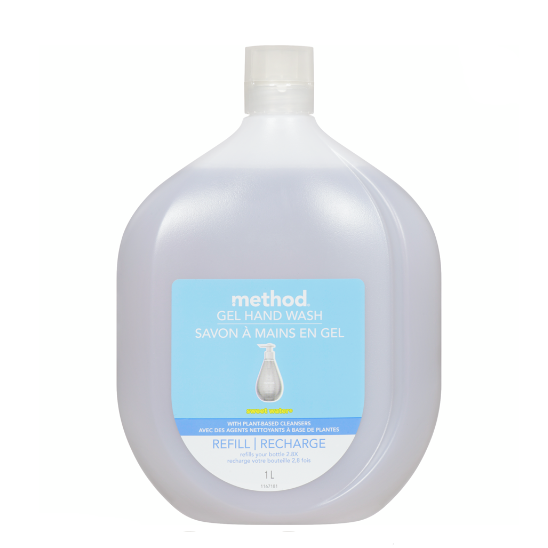 Method Gel Hand Wash Refill Sweet Water 1L