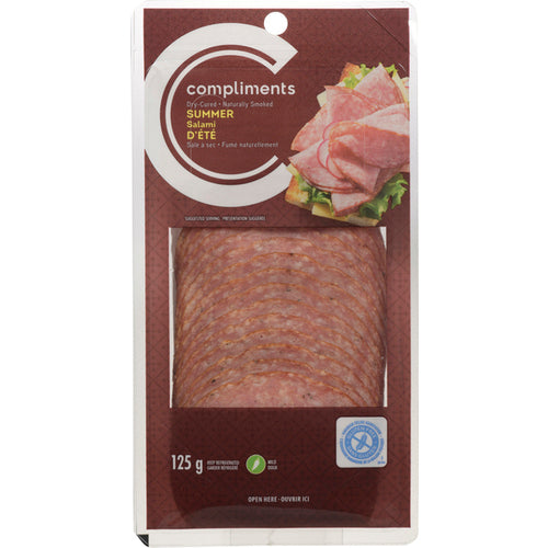 Compliments Summer Salami 125g