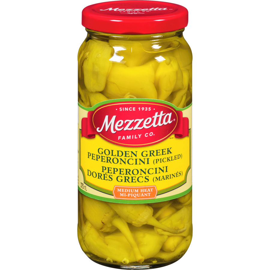 Mezzetta Golden Peperoncini Pickled 375ml