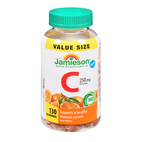 Jamieson Vitamin C 250mg Gummies 130