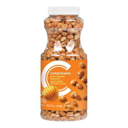 Compliments Honey Roasted Peanuts 700g