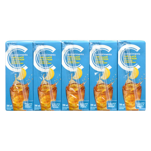 Compliments Lemon Iced Tea Cocktail 200ml x 10ct