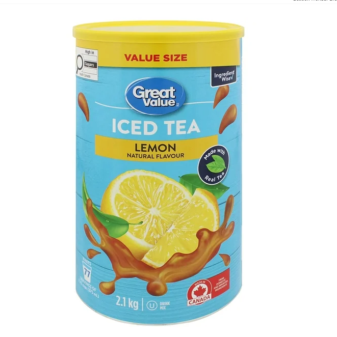 Great Value Iced Tea Mix 2.1kg