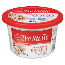Tre Stelle Extra Smooth Ricotta Cheese 475g