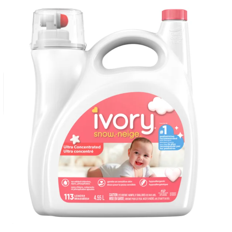 Ivory Snow Laundry detergent  4.55L
