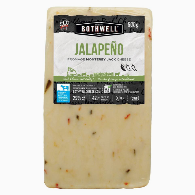 Bothwell Monterey Jack Jalapeno Cheese 600g