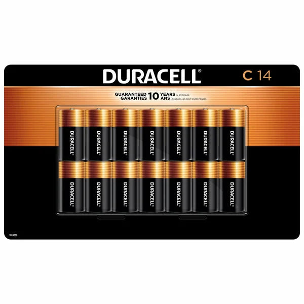 Duracell C Batteries 14ct