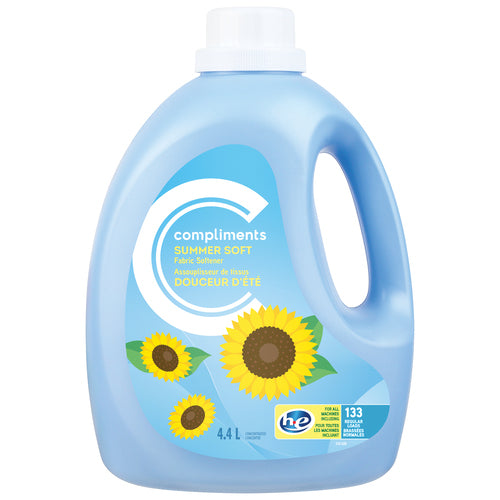 Compliments Summer Soft Liquid Fabric Softener 4.4L