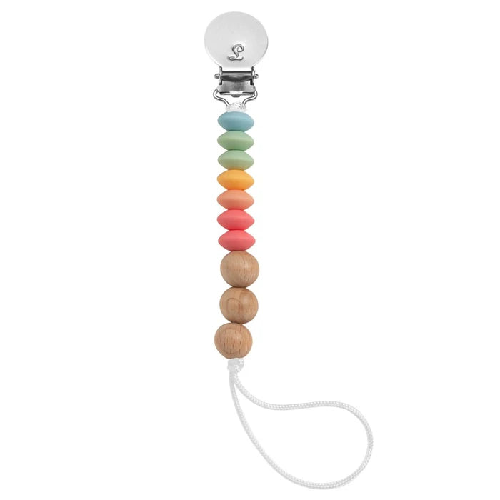 LouLou Lollipop Mini Jubilee Pacifier Clip - Summer