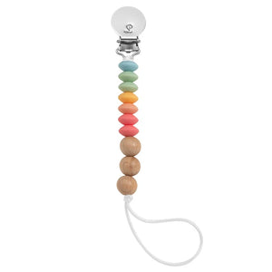 LouLou Lollipop Mini Jubilee Pacifier Clip - Summer