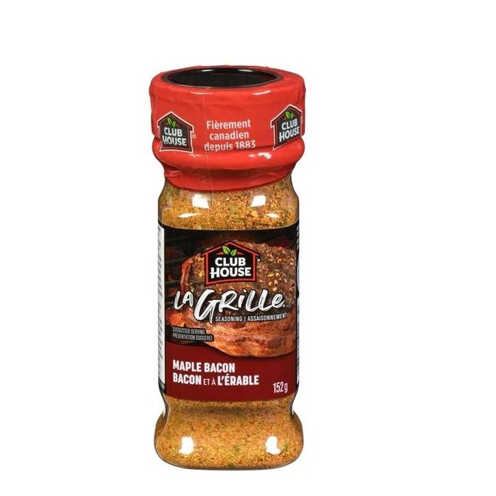 Club House La Grille Maple Bacon Seasoning 152g