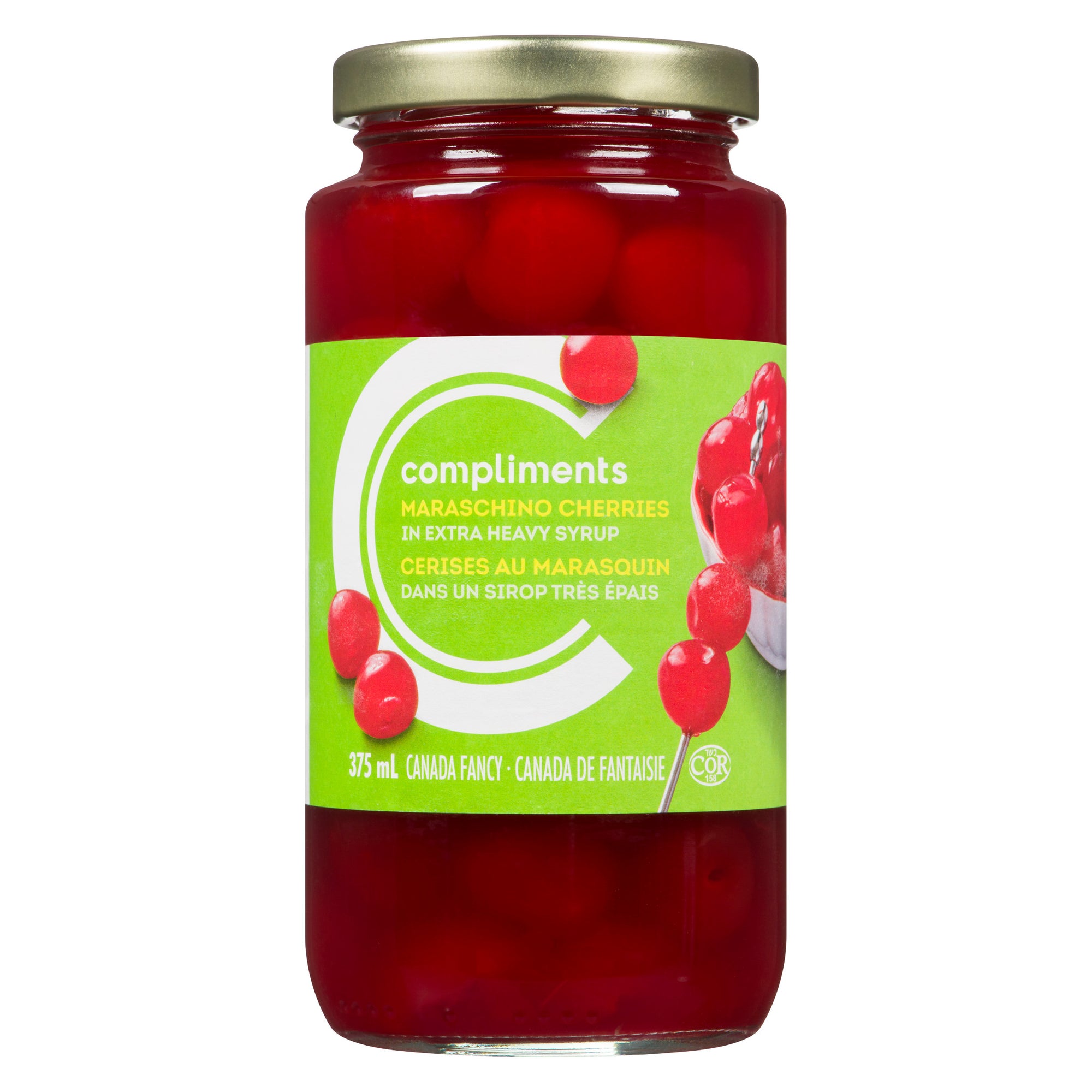 Compliments Maraschino Cherries 375ml