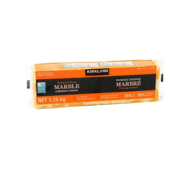 Kirkland Marble Cheddar Cheese, 1.15kg