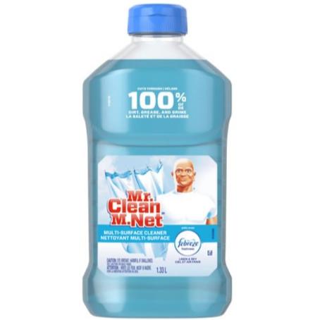 Mr. Clean Multi-Surface Cleaner, Linen & Sky, 1.33L
