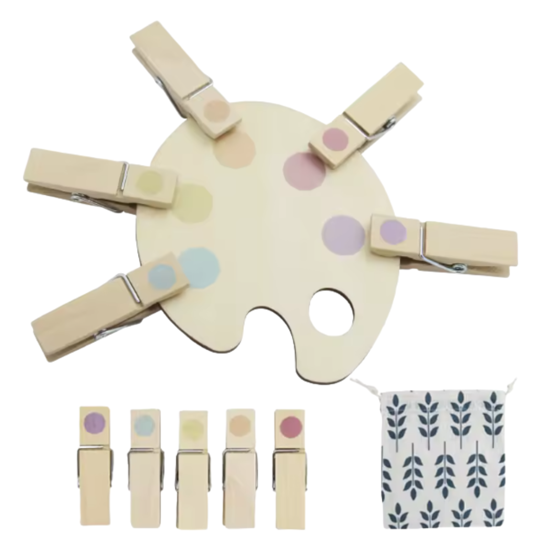 Montessori Color Sorting Art Board w Bag