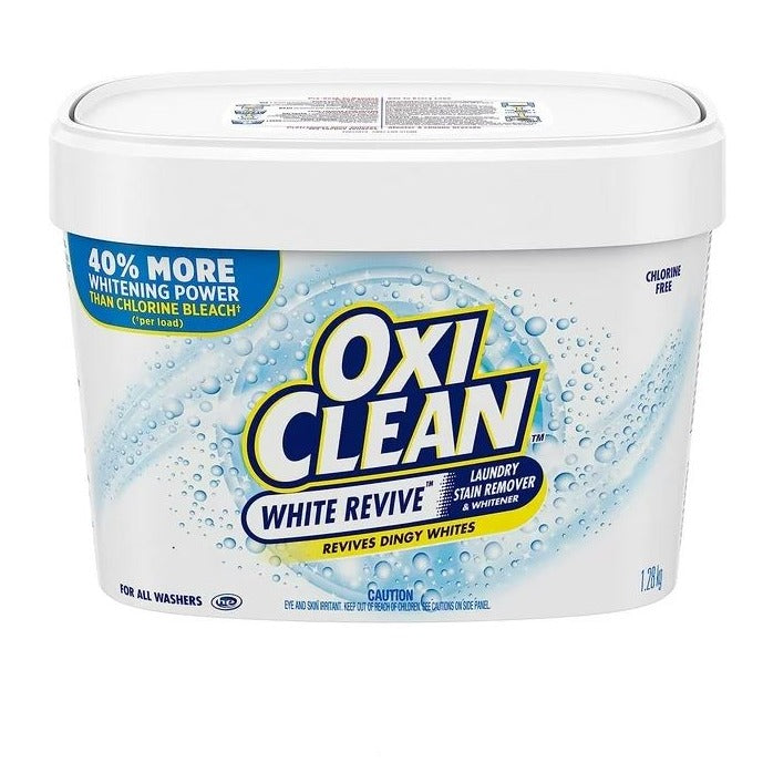 Oxi Clean White Revive Laundry Stain Remover & Whitener 1.28kg