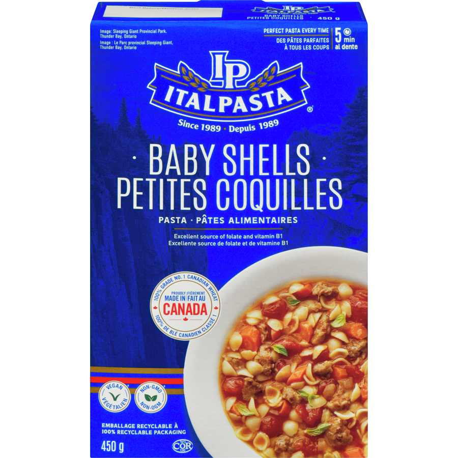 Italpasta Baby Shells Pasta 450g
