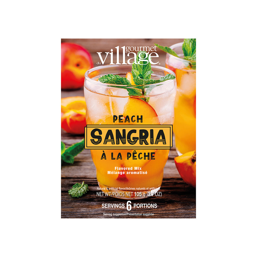 Gourmet Village Peach Sangria Drink Mix 105g
