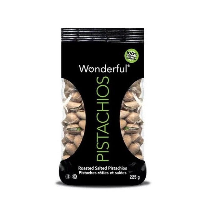 Wonderful Pistachios Roasted and Salted 225g