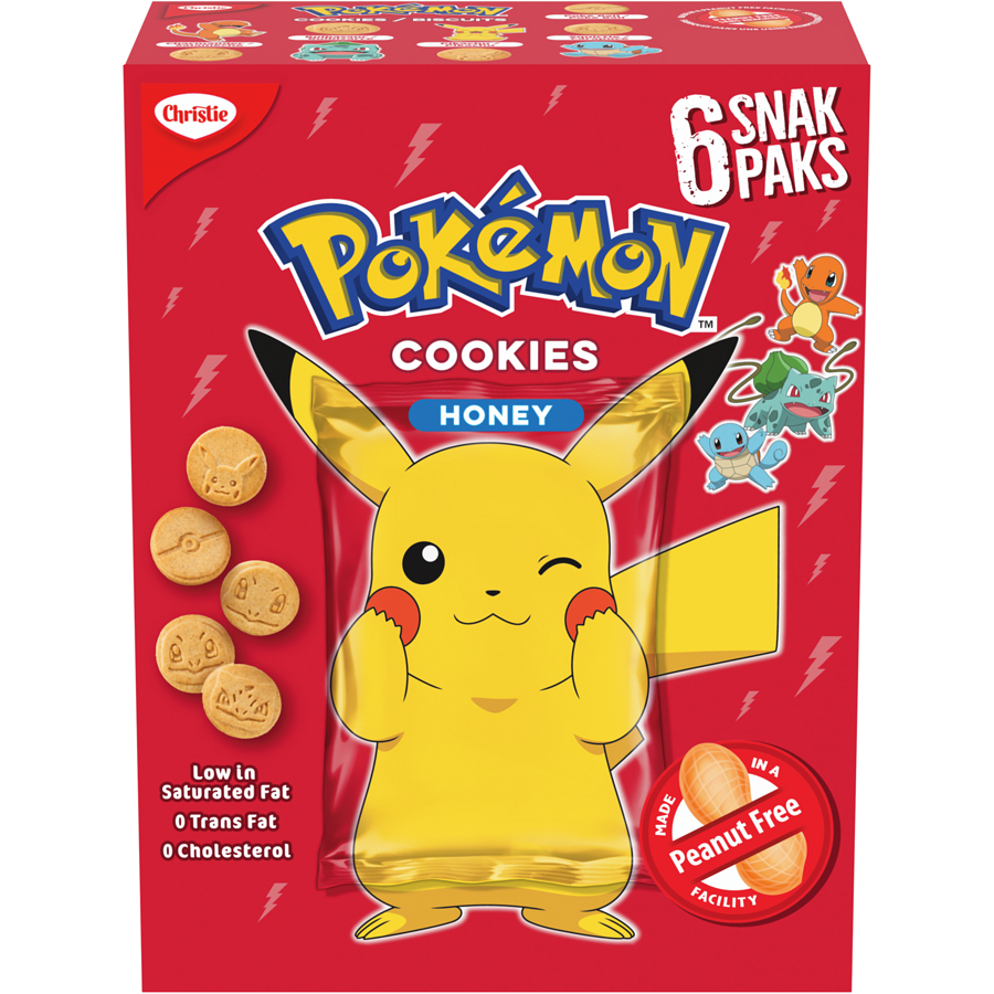 Christie Pokemon Honey Cookies 25g x 6ct