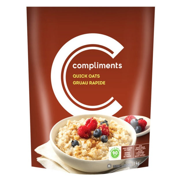 Compliments Quick Oats 1kg