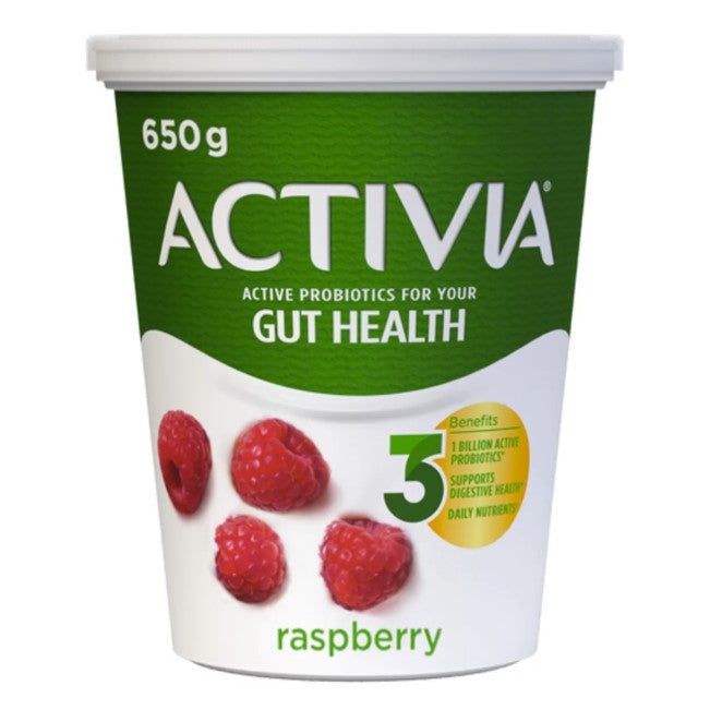 Danone Activia Raspberry Yogurt 650g