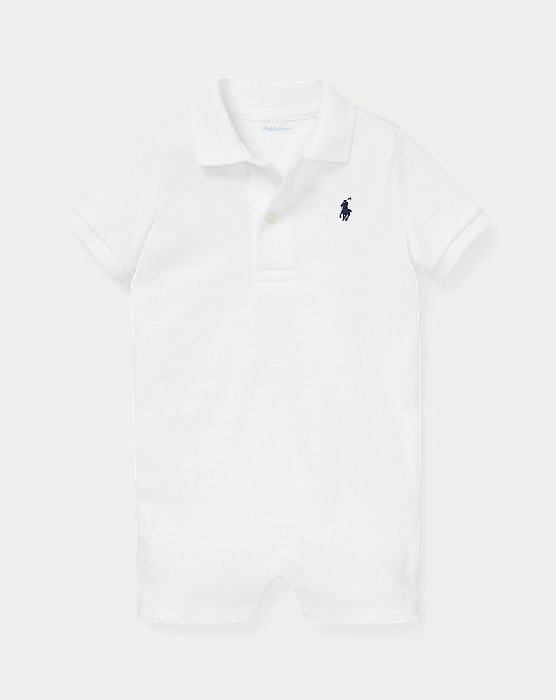 Ralph Lauren Shortie, White - 3mths