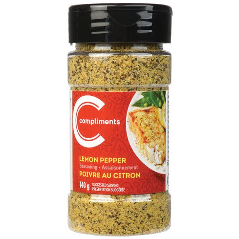Compliments Lemon Pepper Seasoning 140g