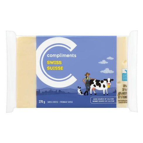Compliments Swiss Cheese 250g
