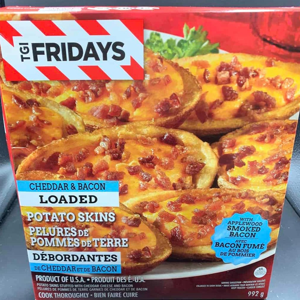 TGI Fridays Cheddar & Bacon Loaded Potato Skins  624g