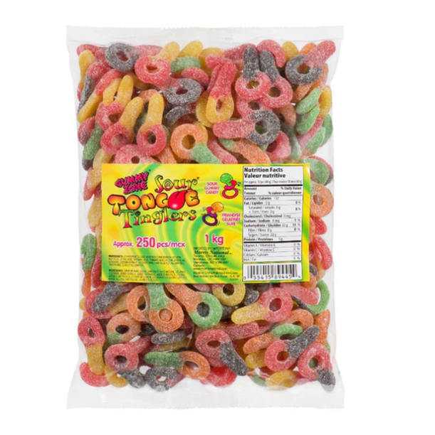Gummy Zone Sour Tongue Tinglers 1kg
