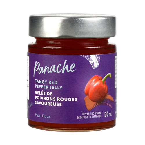 Panache Tangy Red Pepper Jelly Topper 130 ml