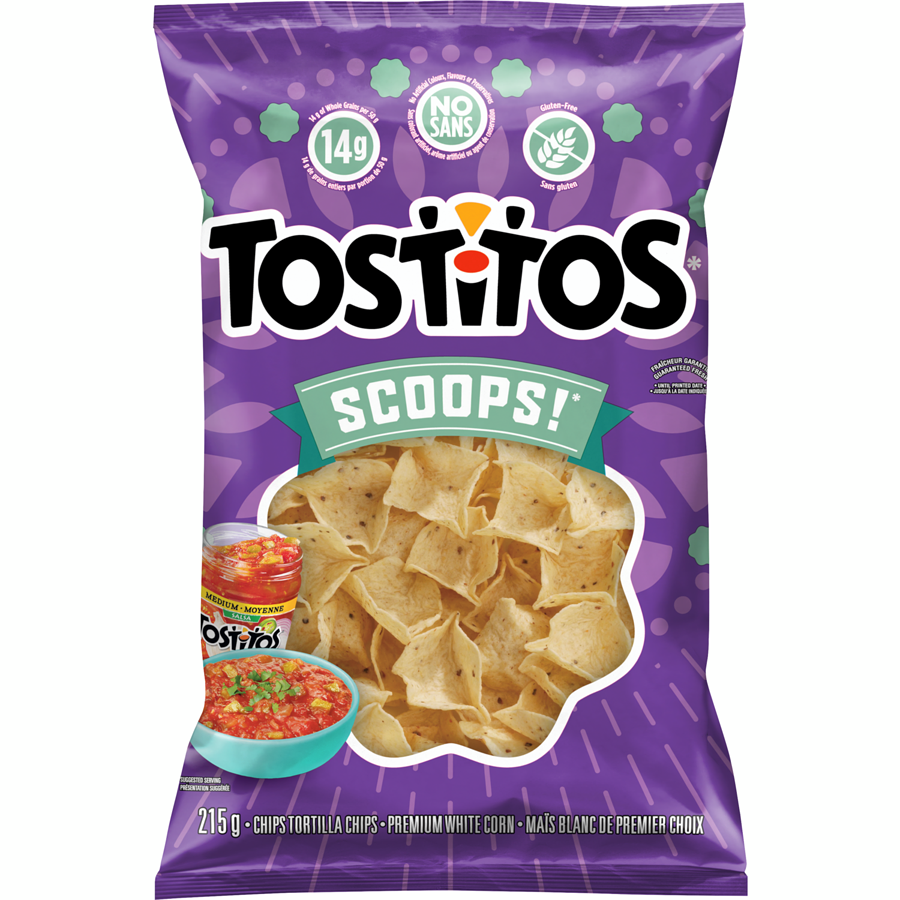 Tostitos Scoops Tortilla Chips 215g