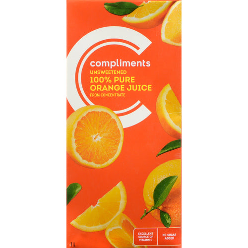 Compliments Orange Juice From Concentrate 1L