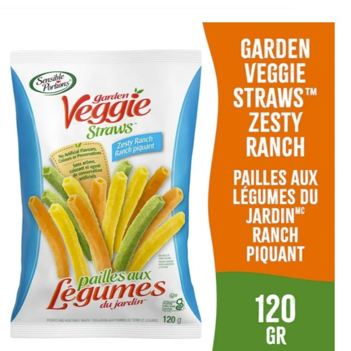 SP Garden Zesty Ranch Veggie Straws 120g