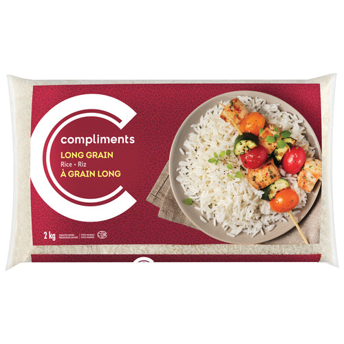 Compliments Long Grain White Rice 2kg