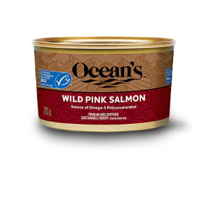 Ocean's Wild Pink Salmon 213g