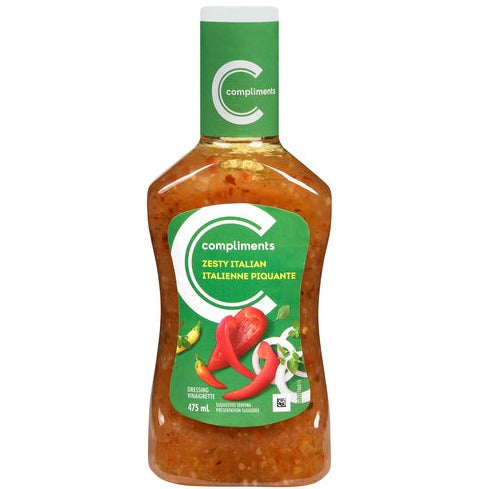 Compliments Zesty Italian Dressing 475ml