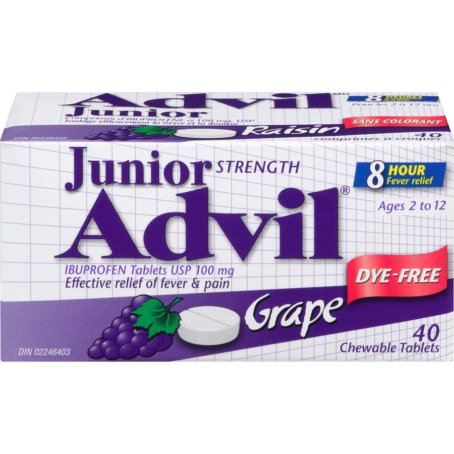 Advil Grape Junior Strength  40ct
