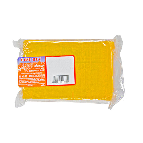 Best Buy Medium Cheddar Cheese Block 700g
