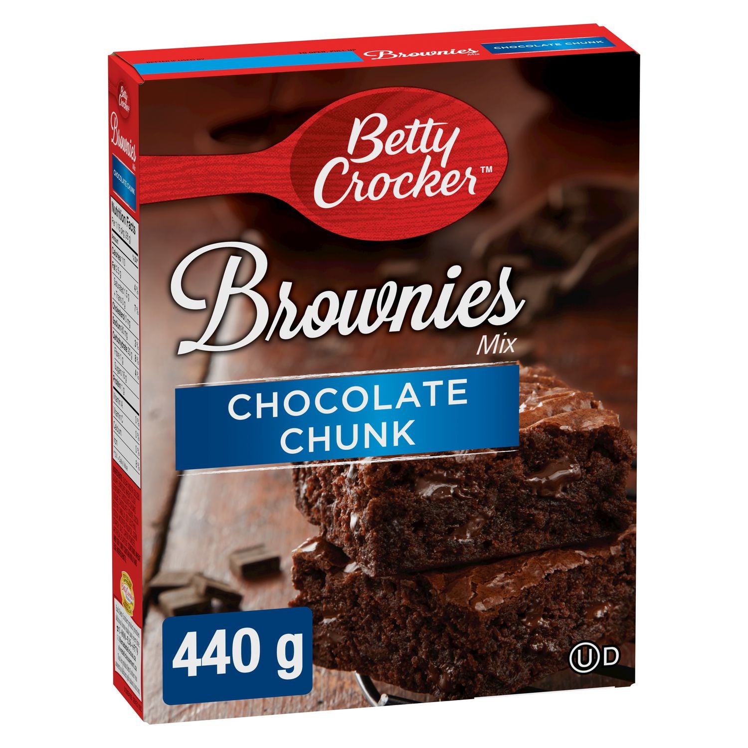 Betty Crocker Chocolate Chunk Brownie 440g