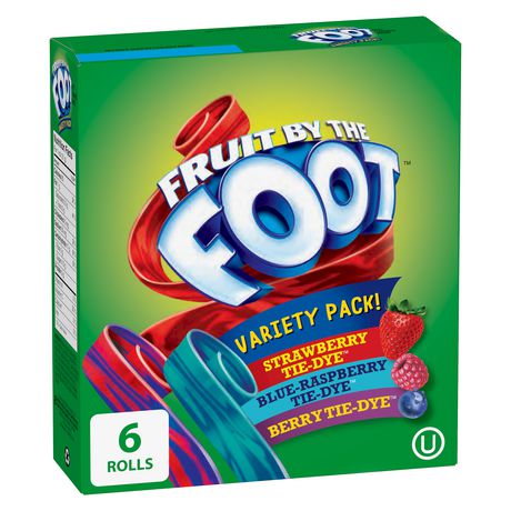 Betty Crocker Fruit By The Foot Variety Pack 128g x 6ct